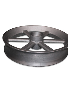 Corner wheel DR6500 cast iron BD